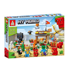 Дитячий конструктор Minecraft MY WORLD 66052 443 деталей