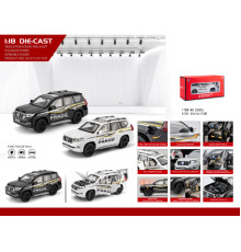 CZ806 модель машини Toyota Prado 2-Tone Pull Back 1:18