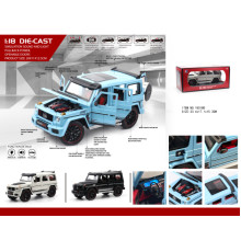 1801BD модель машини Mercedes-Benz Brabus 800 Car 3 Colors Pull Back 1:18