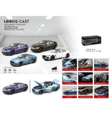 CZ167 модель машини BMW M8 Car 4-Color Pull Back 1:24