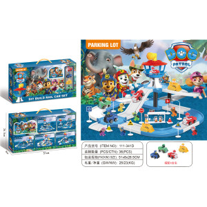 Игровой набор "ЩП" база-двухуровневый трек 111-341D