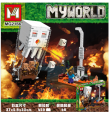 Конструктор Майнкрафт 459 деталей MG2166