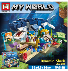 Конструктор Minecraft 545 деталей 39x36x7 см MG1533