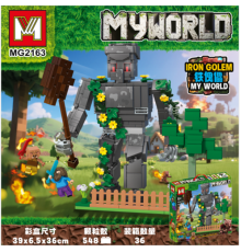Конструктор Minger My World: Залізний голем - Відплата, 548 подітий. MG2163