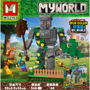 Конструктор Minger My World: Залізний голем - Відплата, 548 подітий. MG2163