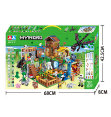 Конструктор Майнкрафт 1460 деталей № 7657