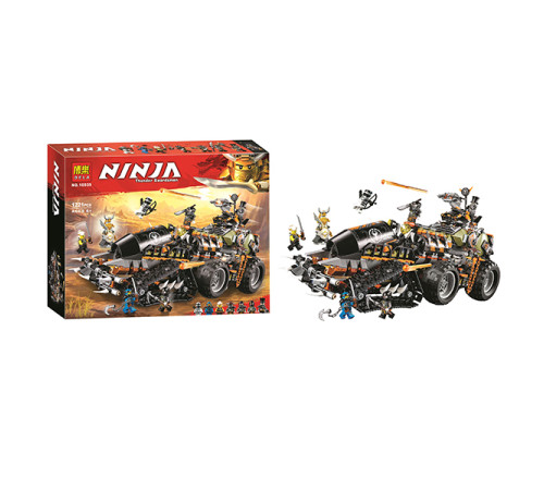 Конструктор Ninjago Bela 10939 "Стрімкий мандрівник" 1221 деталь