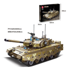 Конструктор Танк ZTZ 99A, 1298 деталей № 61038