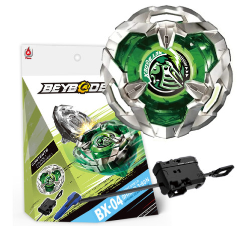 Бейблейд Кнайт Шилд Зелений Starter - Beyblade X № BX-04