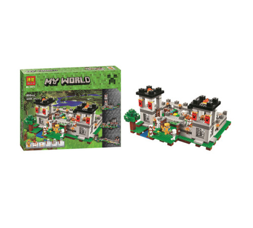Конструктор Bela 10472 Minecraft 'Фортеця', 990 дит.